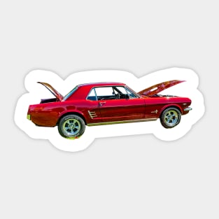 1966 Ford Mustang Sticker